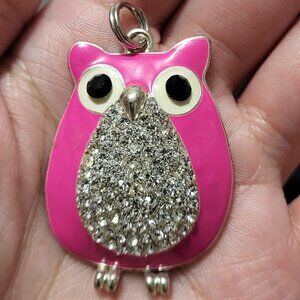 Charm for Necklace or Keychain - Owl